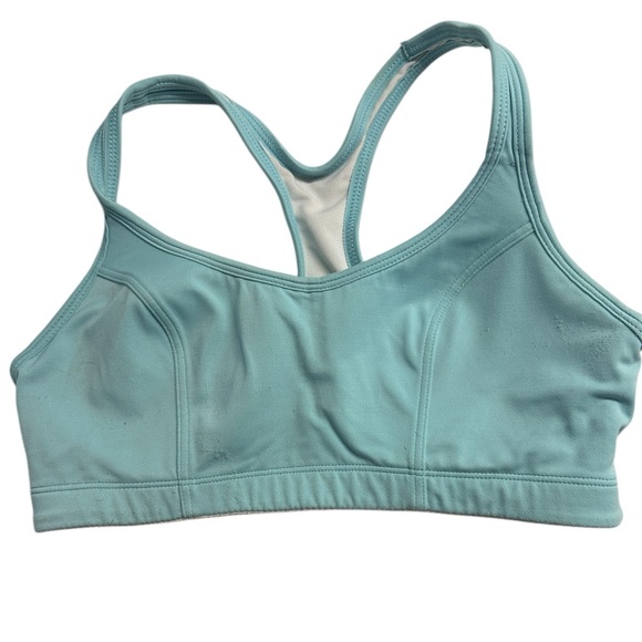 Champion Jog Bra Medium Hold Baby Blue Sz 36B - Picture 1 of 6